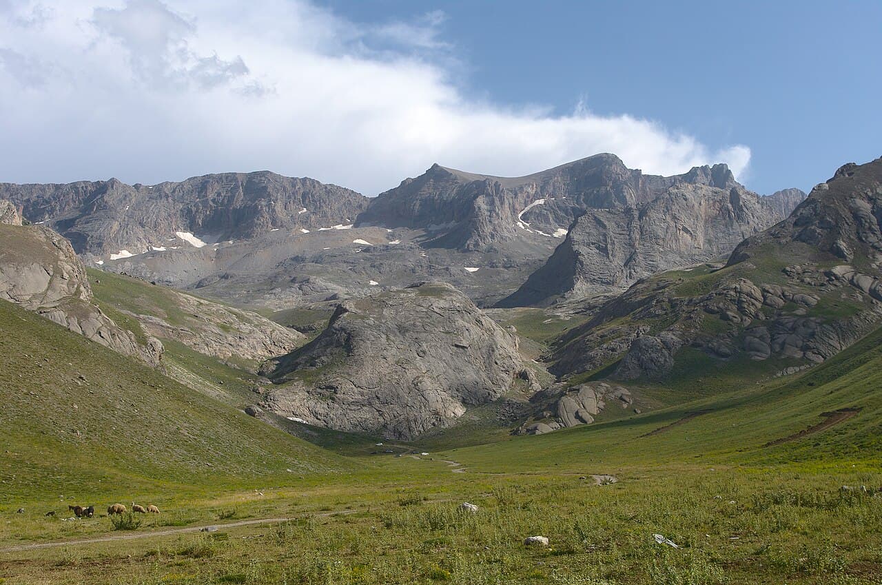 Bolkar Dağları (güney sınır)