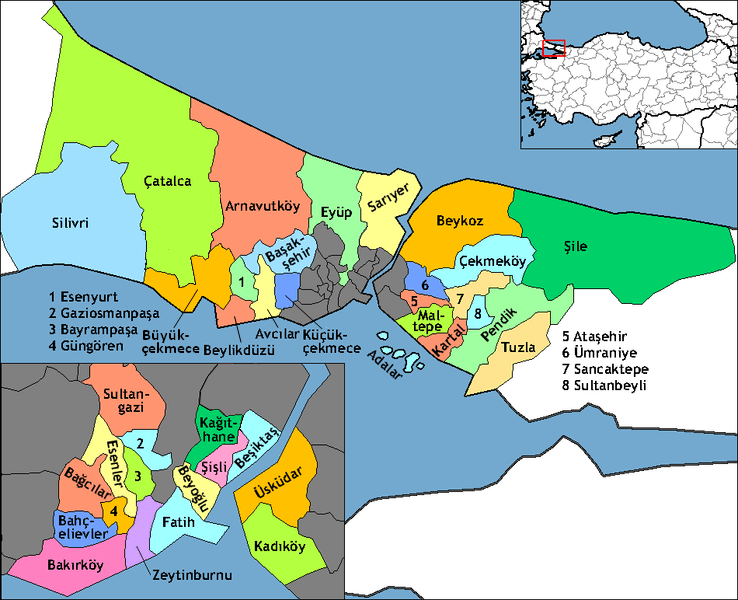 İstanbul Haritası