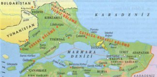 Marmara Bölgesi Haritası