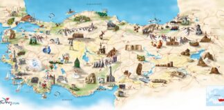 Türkiye Tatil Yerleri Haritası